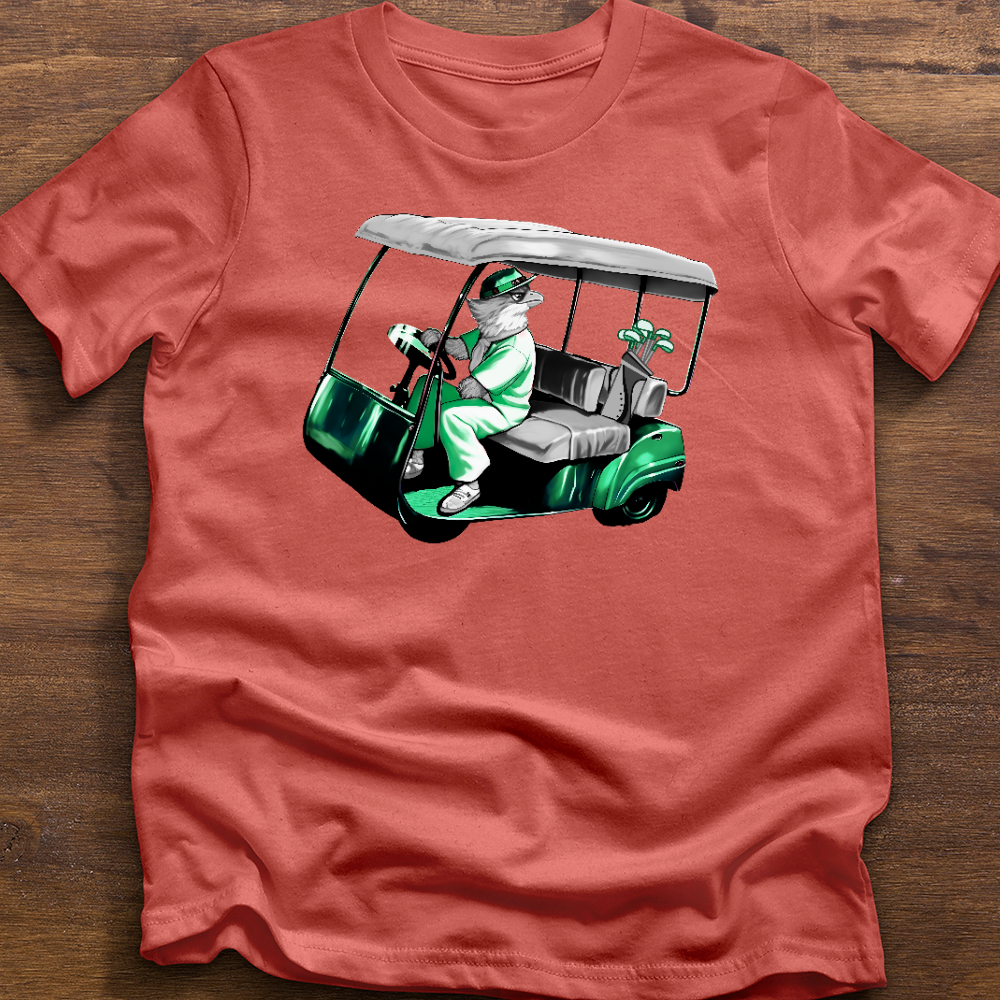 Eagle Driving Golf Cart Tee