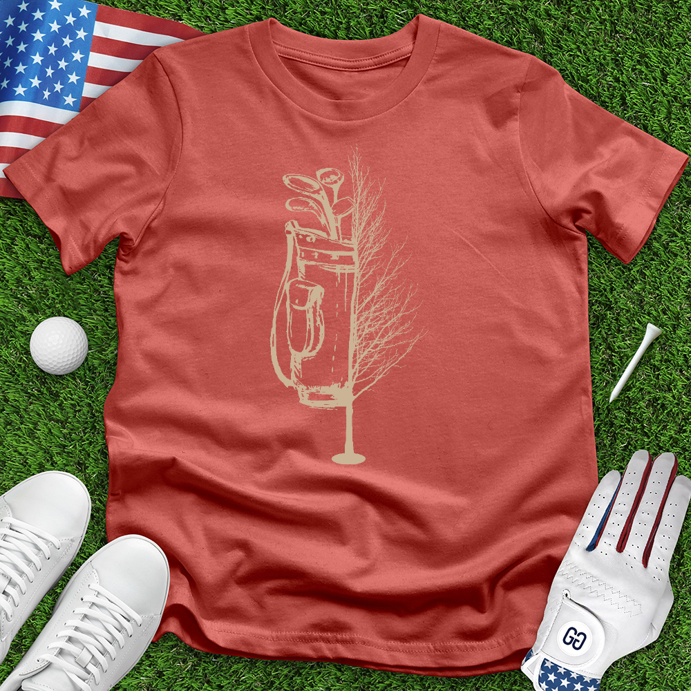 Golf Bag Tree Tee