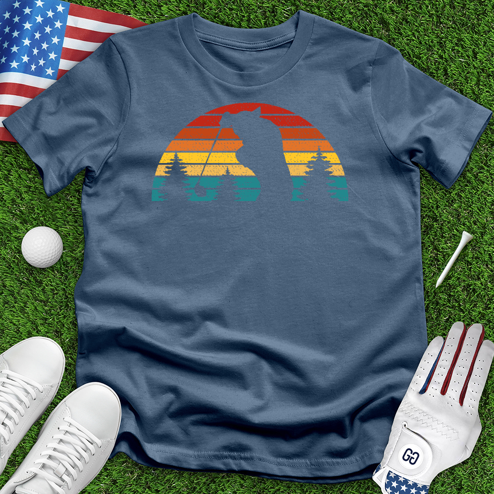 Sunset Golfer Tee