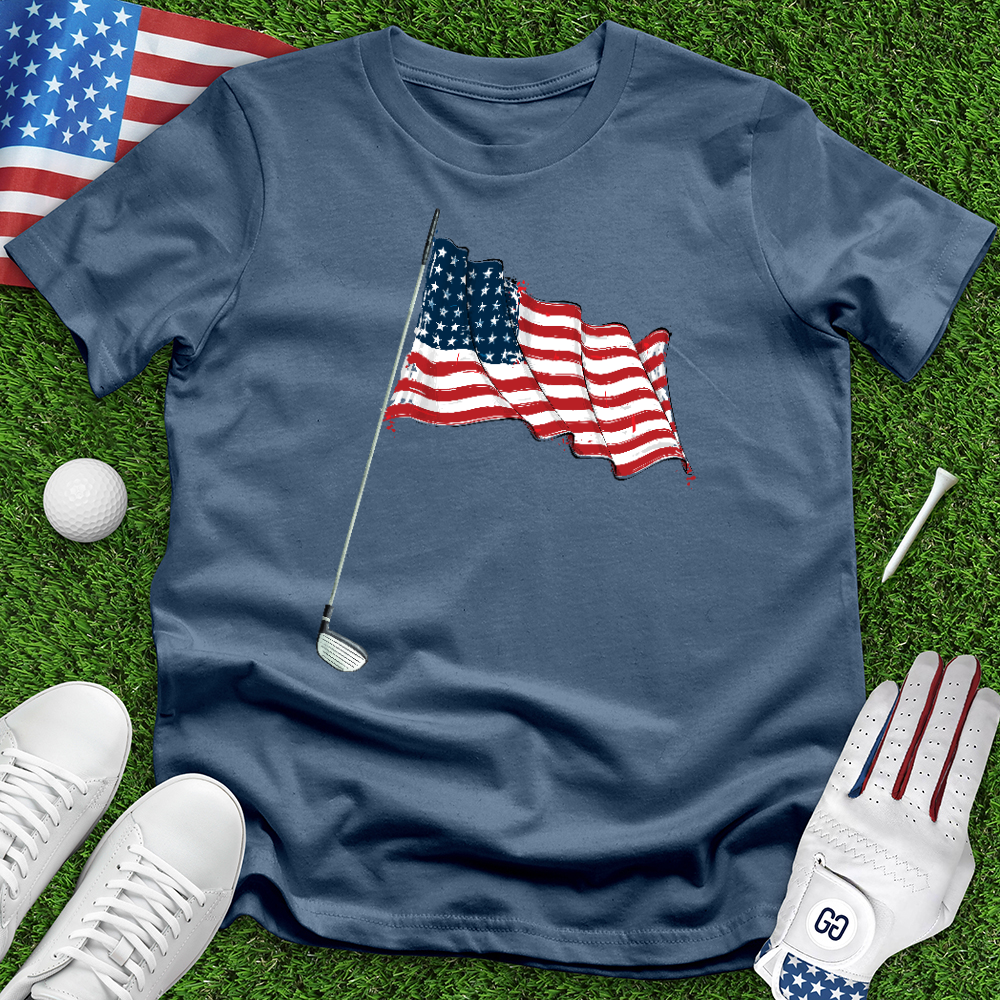 American Flag Driver Tee