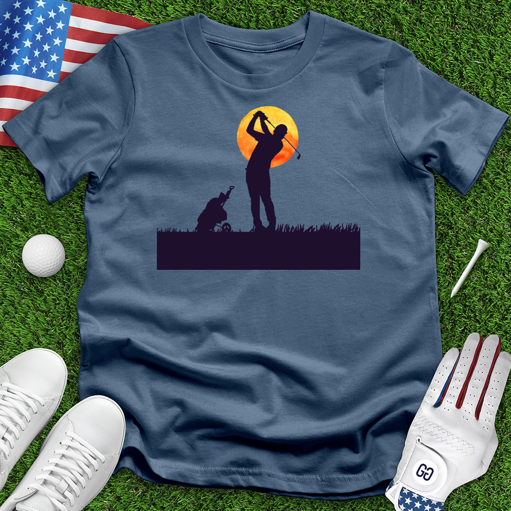 Moonlit Golfer Tee