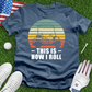 How I Roll Golf Cart Tee