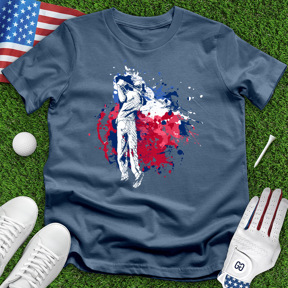 USA Golf Tee