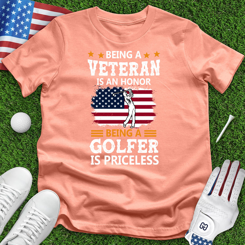 Veteran Priceless Golfer Tee