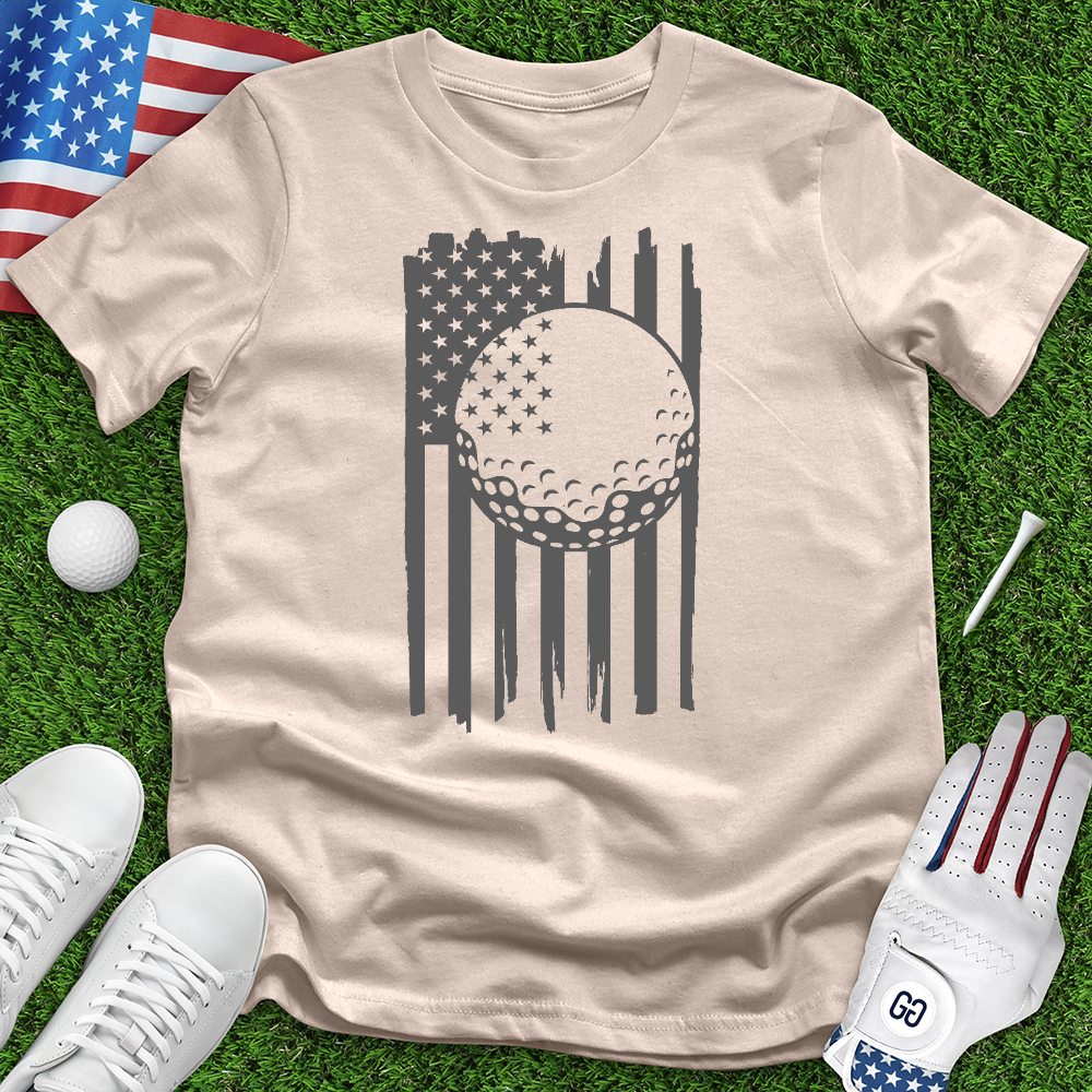 Eagle To The Golf Ball Tee