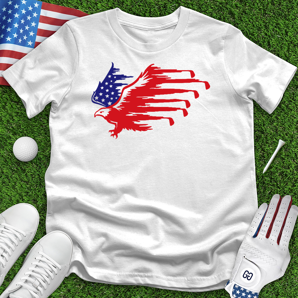 American Flag Eagle Tee