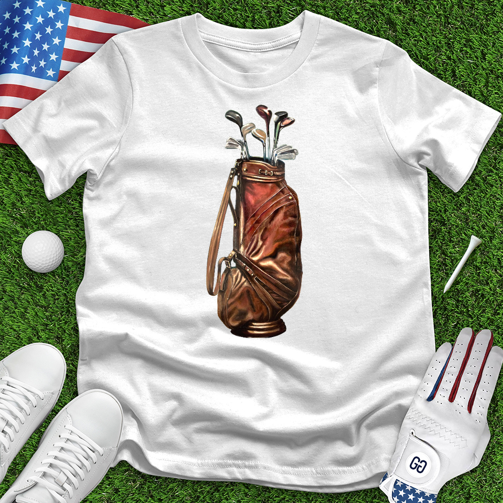 Old School Golf Bag Tee