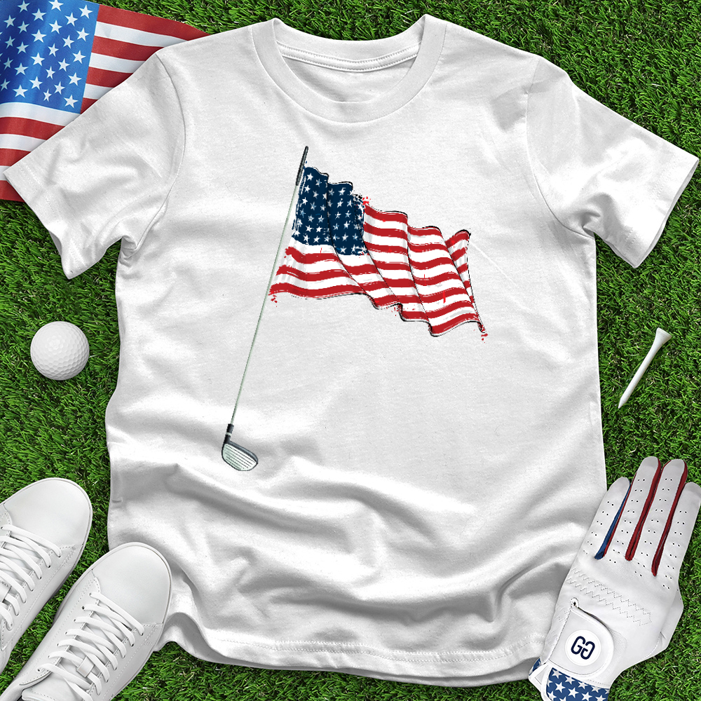 American Flag Driver Tee