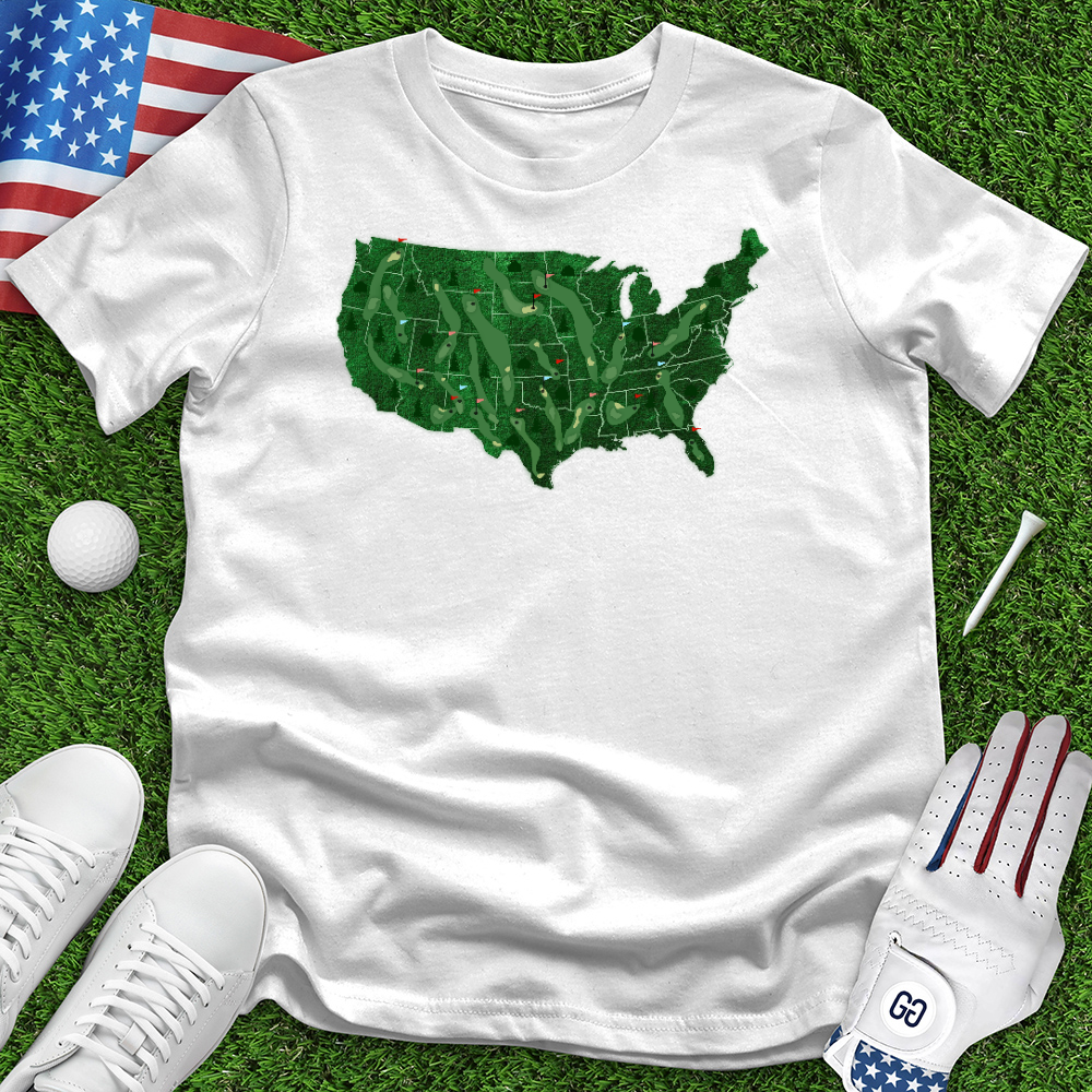 USA Golf Courses Tee