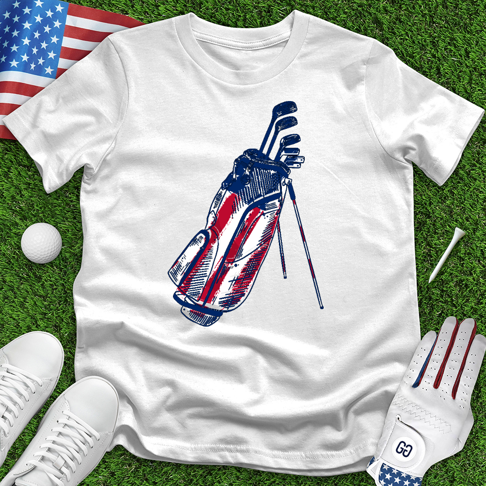 USA Golf Bag Tee